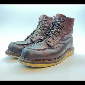 Red Wing Heritage Classic Moc Style 1907 in Copper Rough & Tough Leather.